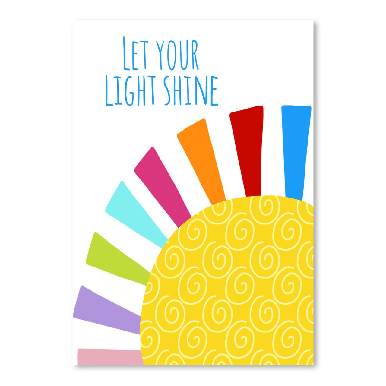 Let Your Light Shine by Lisa Nohren  Poster Art Print - Americanflat